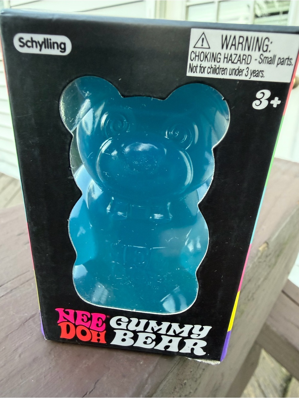 NeeDoh Gummy Bear  — Blue